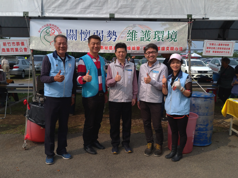 108春祭法會-8新竹市社區環境關懷協會協助垃圾清理